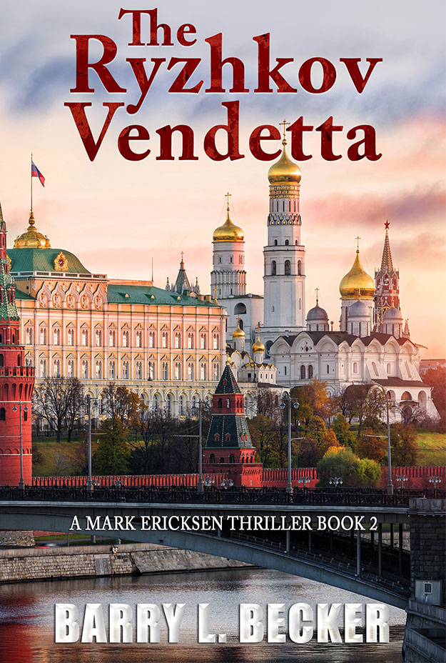 The Ryzhkov Vendetta thriller book cover